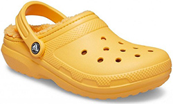 Crocs Classic Lined Clog Утепленные Оранжевые